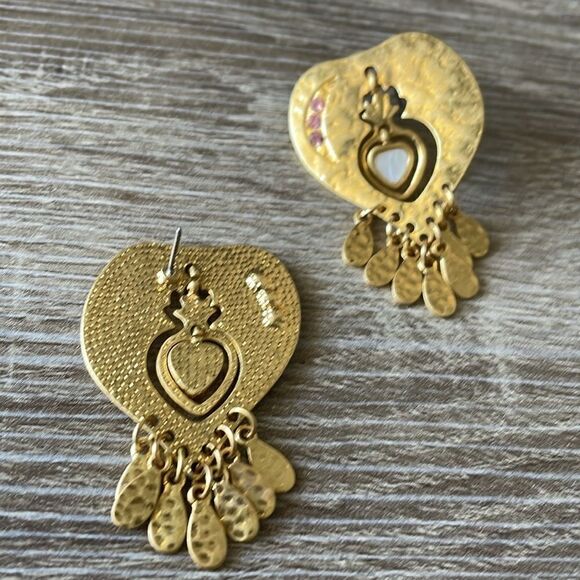BohemianāheartādropāearringsāN232 - Picture 2 of 3
